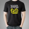 100  Desi Men’s Hindi T-Shirt