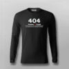404 Freedom Not Found Funny T-shirt