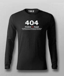 404 Freedom Not Found Funny T-shirt 404 Freedom Not Found Funny T-shirt