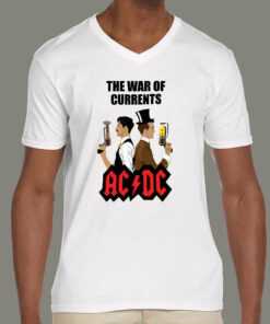 ACDC Tesla Edison Men’s T-shirt ACDC Tesla Edison Men’s T-shirt