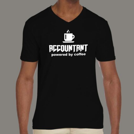 Accountant Powered By Coffee T-Shirt