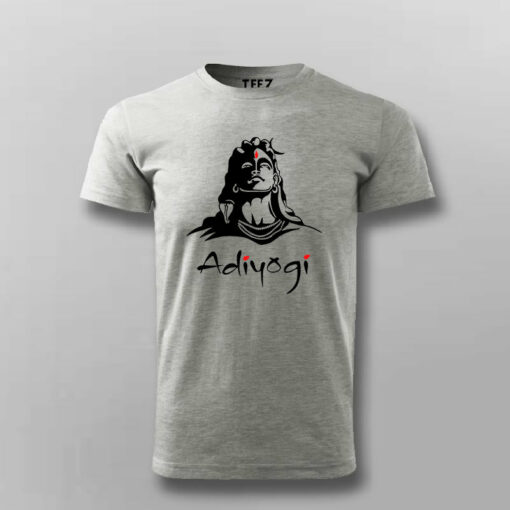 Adiyogi Lord Shiva Divine Yoga Master Tee