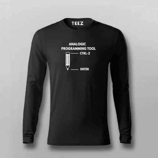 Analogic Programming Tool Funny Programming T-shirt For Men