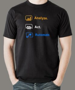 Analyze Act Automate – The 3As of Success T-Shirt Analyze Act Automate – The 3As of Success T-Shirt