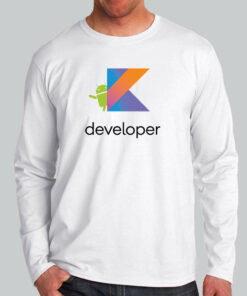 Android Kotlin Developer T-Shirt – Code with Clarity Android Kotlin Developer T-Shirt – Code with Clarity