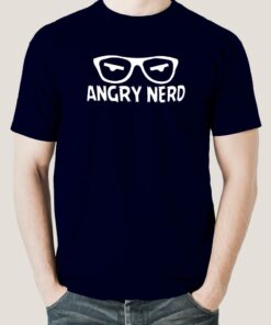 Angry Nerd – Men’s T-shirt