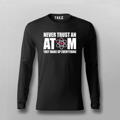 Atom Joke Men’s Tee Science Humor Revealed