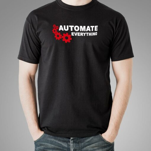 Automate Everything T-Shirt – The DevOps Motto