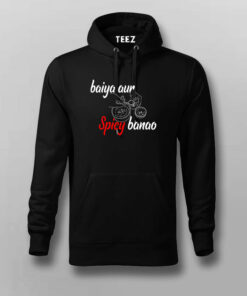 Baiya Aur Spicy Banao T shirt For Men Baiya Aur Spicy Banao T shirt For Men