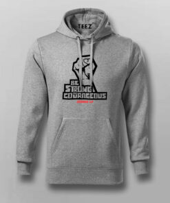 Be Strong And Courageous Inspiring Quote T Shirt 3