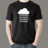 Binary Rain Coder T-Shirt – Dive Into the Matrix