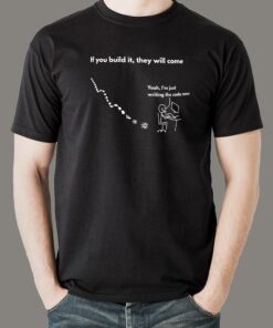 Build It, They Will Test Men’s T-Shirt – QA’s Creed