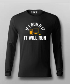 Build & Run Programmer Men’s Tee – Craft. Deploy. Repeat
