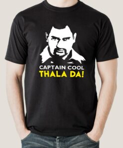 CSK-  Dhoni Captain Cool Men’s T-shirt CSK-  Dhoni Captain Cool Men’s T-shirt