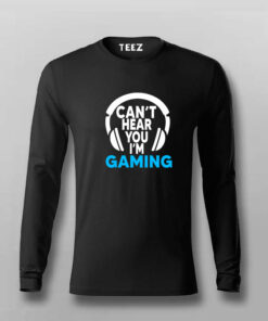 Can’t Hear You I’m Gaming Video Gamer T-Shirt Can’t Hear You I’m Gaming Video Gamer T-Shirt