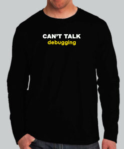 Can’t Talk, Debugging Men’s Developer Tee Can’t Talk, Debugging Men’s Developer Tee