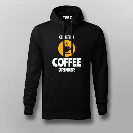 Certified Coffee Drinker Funny Coffee Lover T-Shirt