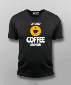 Certified Coffee Drinker Funny Coffee Lover T-Shirt 3 Certified Coffee Drinker Funny Coffee Lover T Shirt 4
