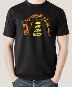Chennai Super Kings – We are back Men’s T-shirt Chennai Super Kings – We are back Men’s T-shirt