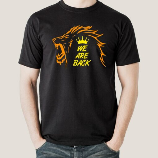 Chennai Super Kings – We are back Men’s T-shirt