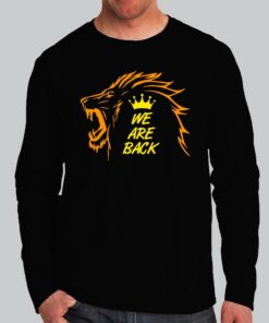 Chennai Super Kings We are back Mens T shirt 3