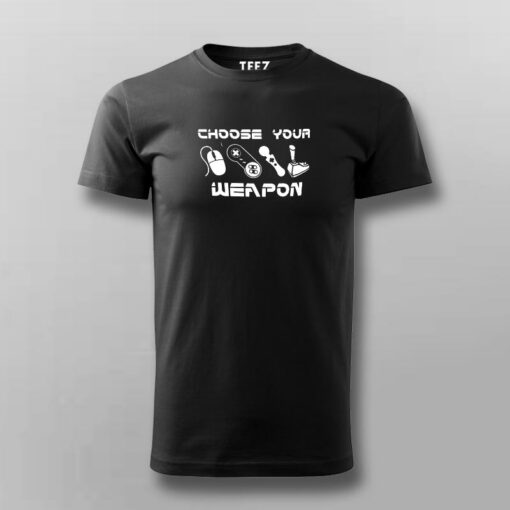 Choose Your Weapon Gaming Controllers T-Shirt