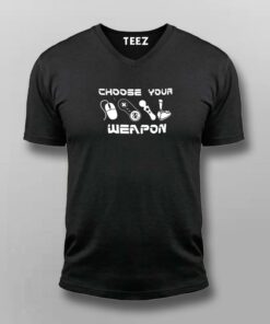 Choose Your Weapon Gaming Controllers T Shirt 4