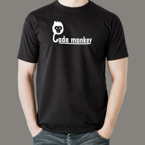 Code Monkey – The Coding Grind Tee