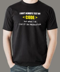 Code Testing On Special Occasions Only T-Shirt