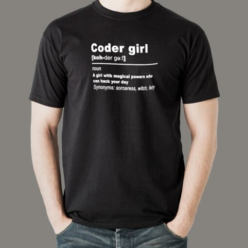 Coder Girl T-Shirt – Programming with Feminine Flair