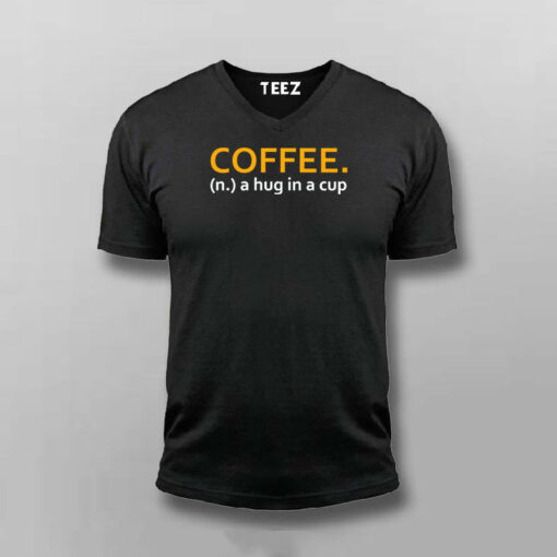 Coffee A Hug In A Cup Men’s Coffee T-Shirt