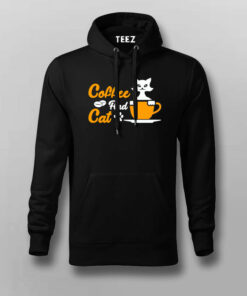 Coffee And Cat T-Shirt Coffee And Cat T-Shirt