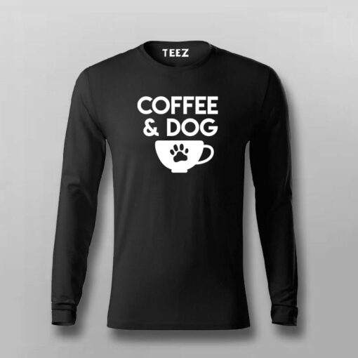 Coffee And Dog T-Shirt For Men