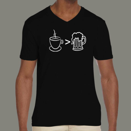 Coffee Over Alcohol T-Shirt – Brews Before Booze