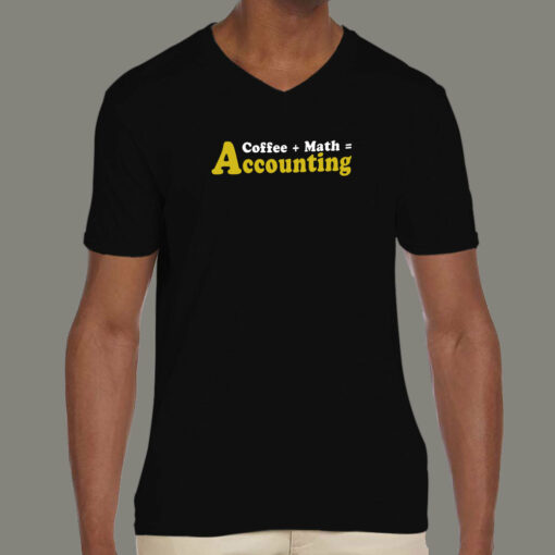 Coffee Plus Math Equals Accounting T-Shirt