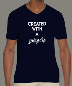 Created with a Purpose Men’s Religious T-shirt Created with a Purpose Men’s Religious T-shirt