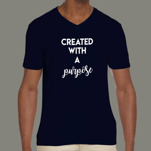 Created with a Purpose Men’s Religious T-shirt