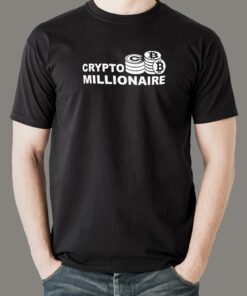Crypto Millionaire T-Shirt – Invest, Hold, Prosper Crypto Millionaire T-Shirt – Invest, Hold, Prosper