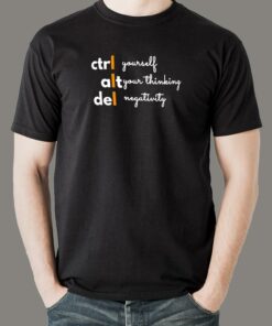 Ctrl Alt Del Mindset T-Shirt – Positivity Code Ctrl Alt Del Mindset T-Shirt – Positivity Code