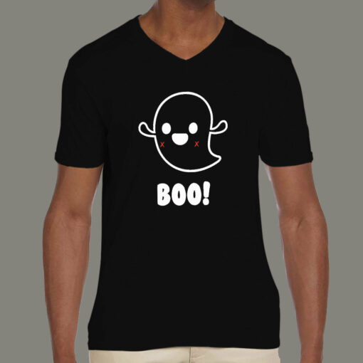 Cute Ghost Boo Halloween Men’s T-shirt