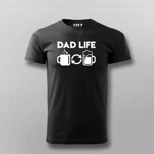 Dad Life Coffee And Beer T-Shirt