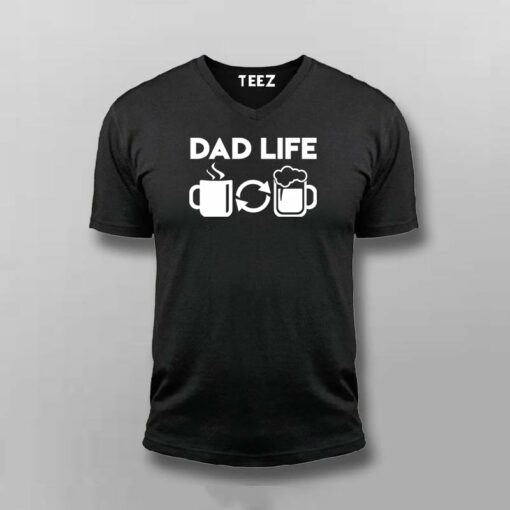 Dad Life Coffee And Beer T-Shirt