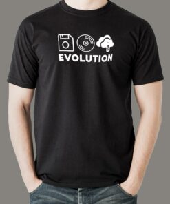 Data Storage Evolution T-Shirt – Journey through Tech Data Storage Evolution T-Shirt – Journey through Tech