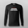 Debugging in Progress Men’s Tee – Do Not Disturb the Dev