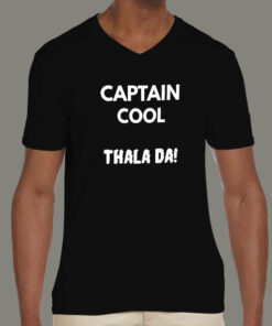 Dhoni Captain Cool Thalada Men’s T-Shirt Dhoni Captain Cool Thalada Men’s T-Shirt