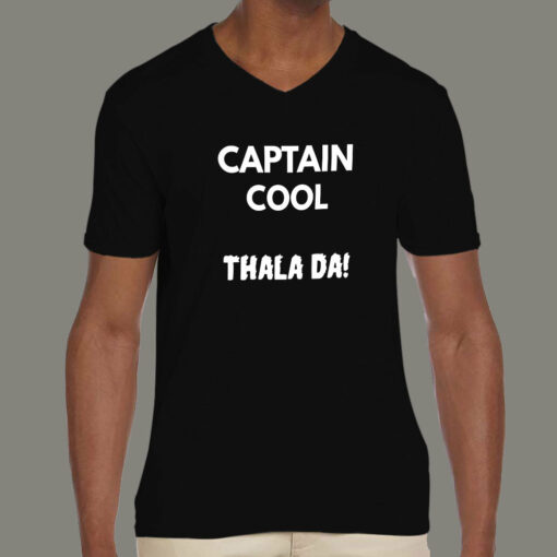 Dhoni Captain Cool Thalada Men’s T-Shirt