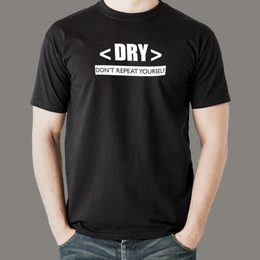 Don’t Repeat Yourself Men’s DRY Tee