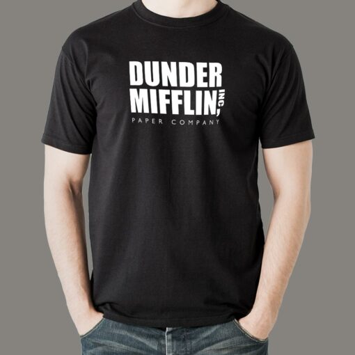 Dunder Mifflin Office Fan Cotton T-shirt For Men