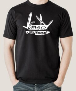 EMACS Wizard The Editor for True Coders Tee EMACS Wizard The Editor for True Coders Tee