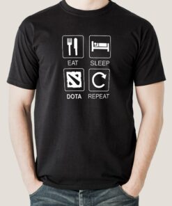 Eat Sleep Dota Repeat Men’s T-shirt Eat Sleep Dota Repeat Men’s T-shirt